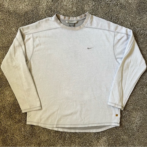 Y2K Gorpcore Nike Long Sleeve Shirt Size Large - Picture 1 of 9